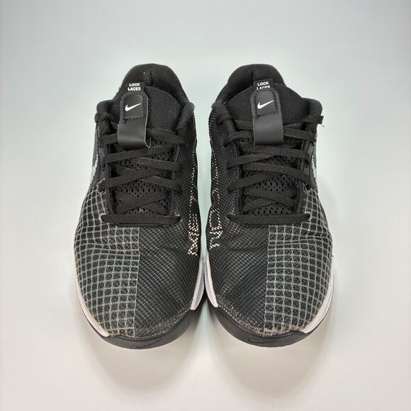 Nike Metcon 8 Black Training Shoes Sneakers Gym Lace Up DO9327-001 Womens Size 9 - Picture 4 of 10
